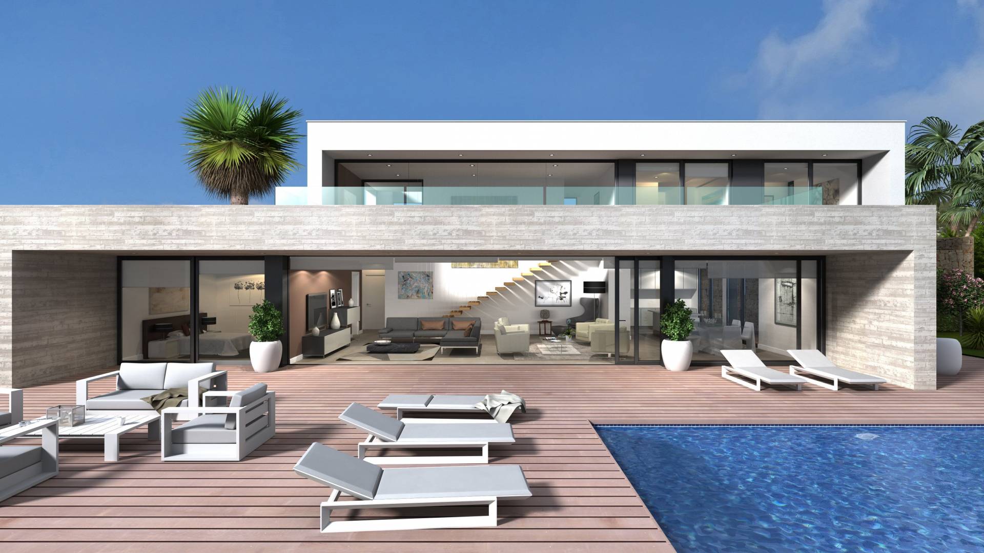Neubau - Unabhängige Villa - CUMBRE DEL SOL - Cumbre del Sol