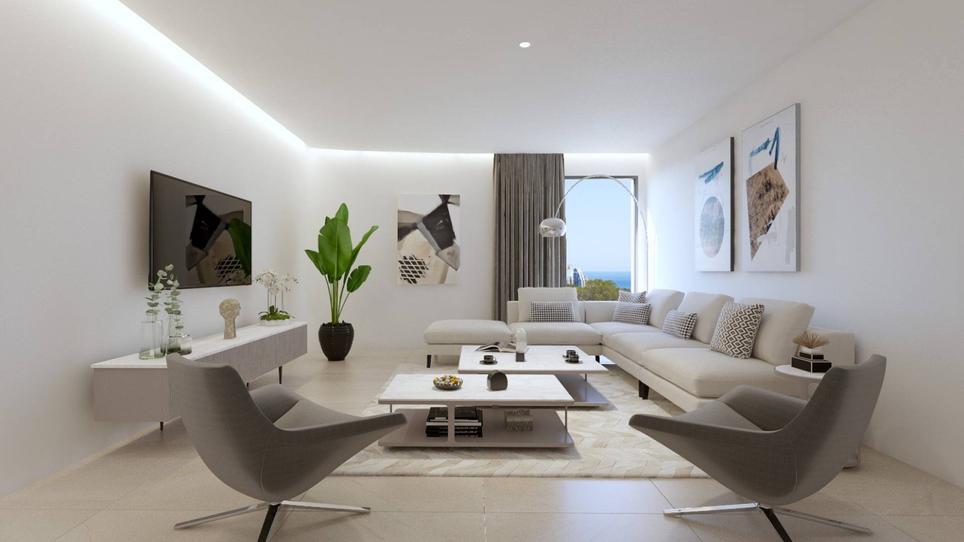 Neubau - Unabhängige Villa - Finestrat - Sierra Cortina