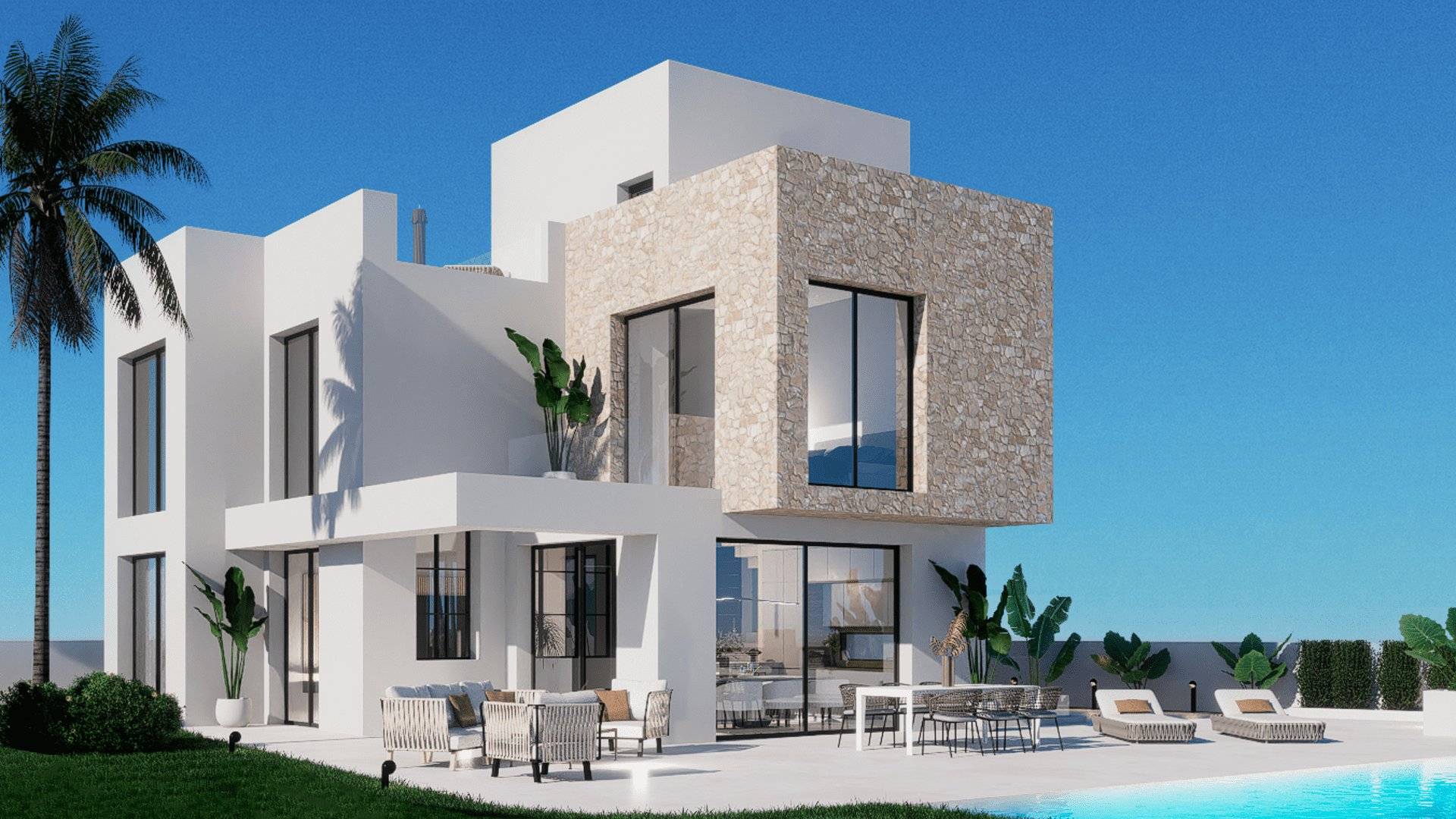 Neubau - Unabhängige Villa - Finestrat