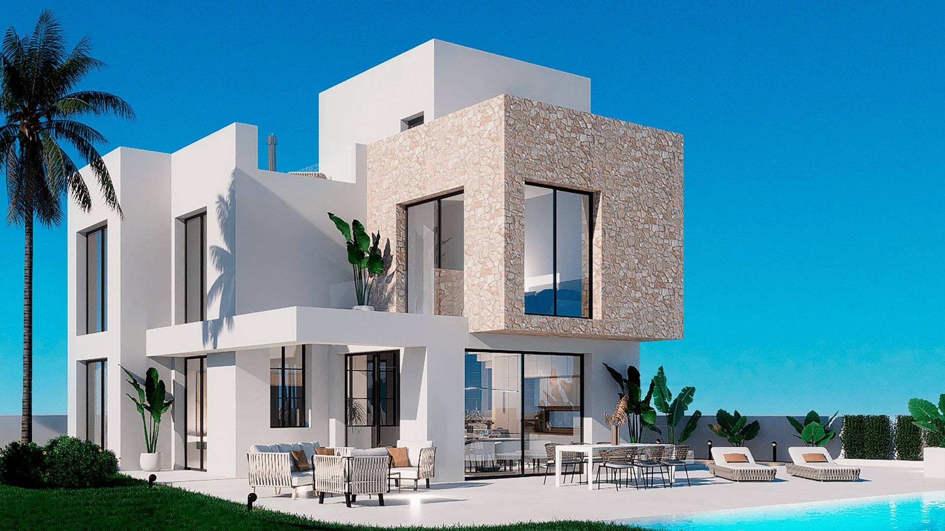 Neubau - Unabhängige Villa - Finestrat