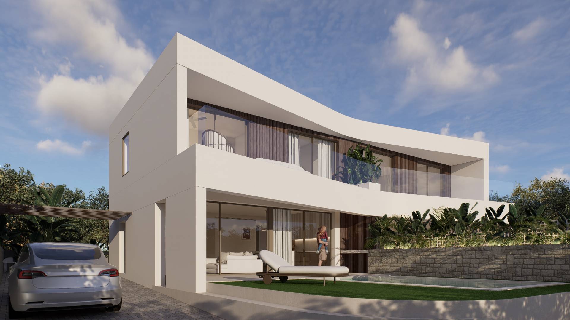 Neubau - Unabhängige Villa - Gran Alacant