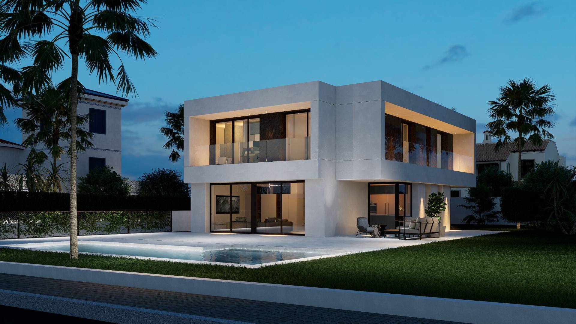 Neubau - Unabhängige Villa - La Nucía