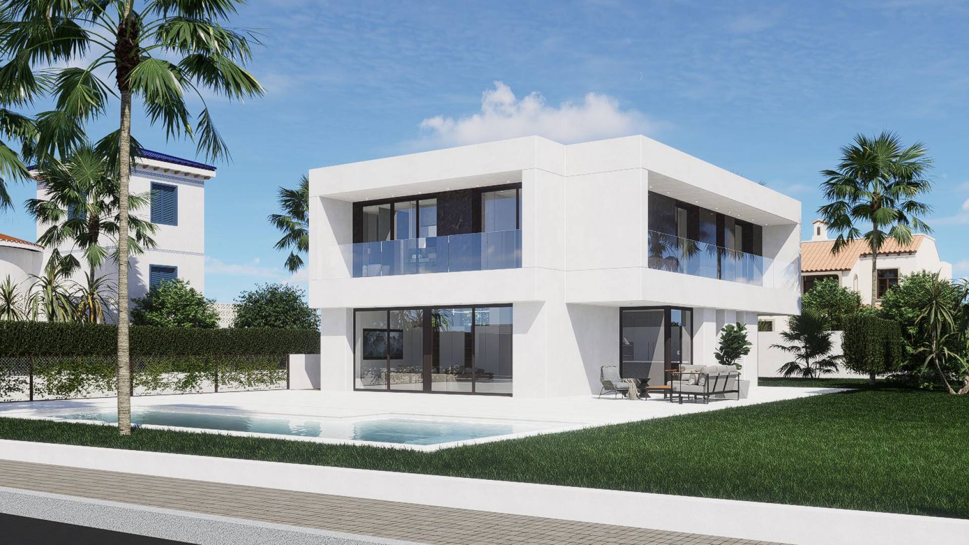 Neubau - Unabhängige Villa - La Nucía