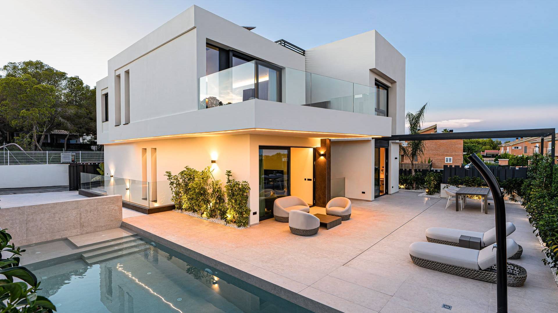 Neubau - Unabhängige Villa - La Nucía