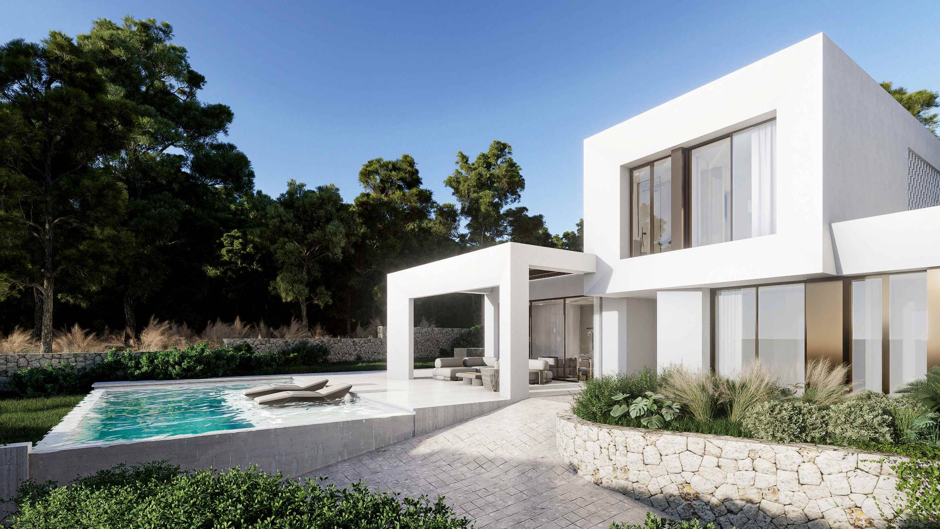 Neubau - Unabhängige Villa - Las Colinas - San Miguel de Salinas