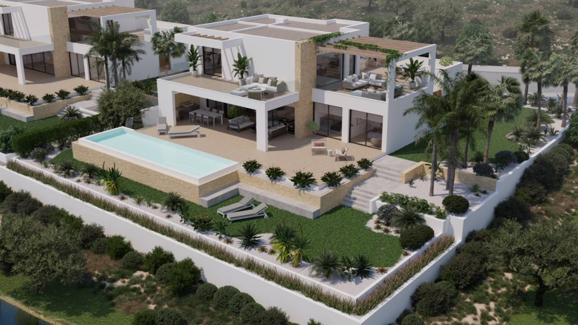 Neubau - Unabhängige Villa - Monforte del Cid