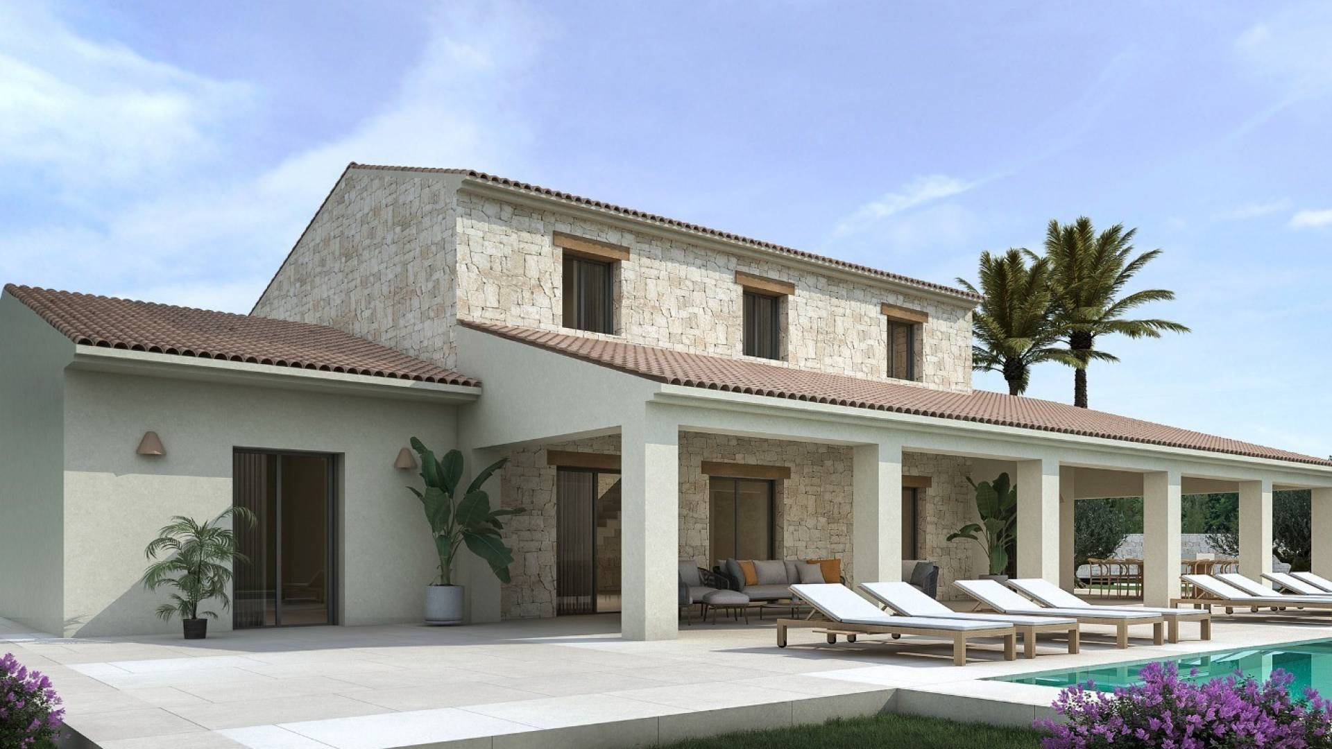 Neubau - Unabhängige Villa - Moraira - Teulada