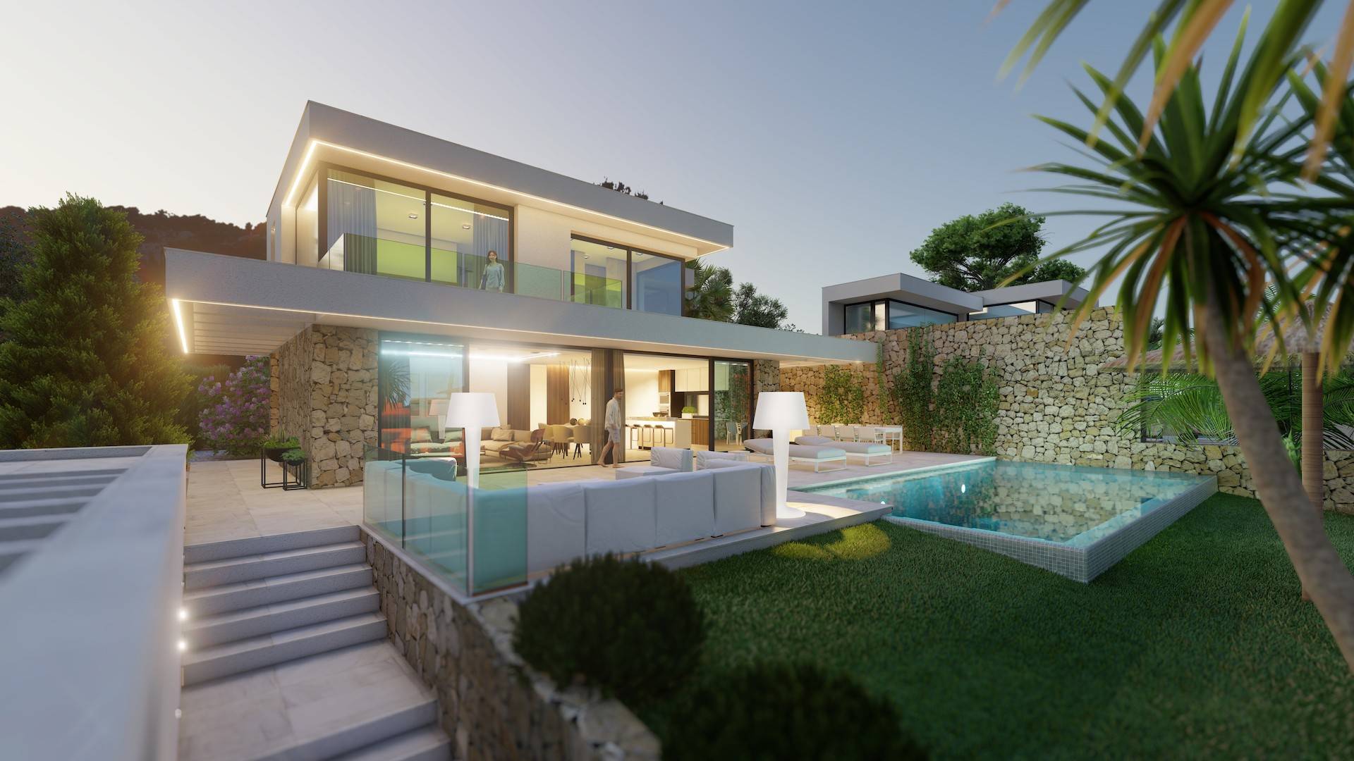 Neubau - Unabhängige Villa - Moraira - 