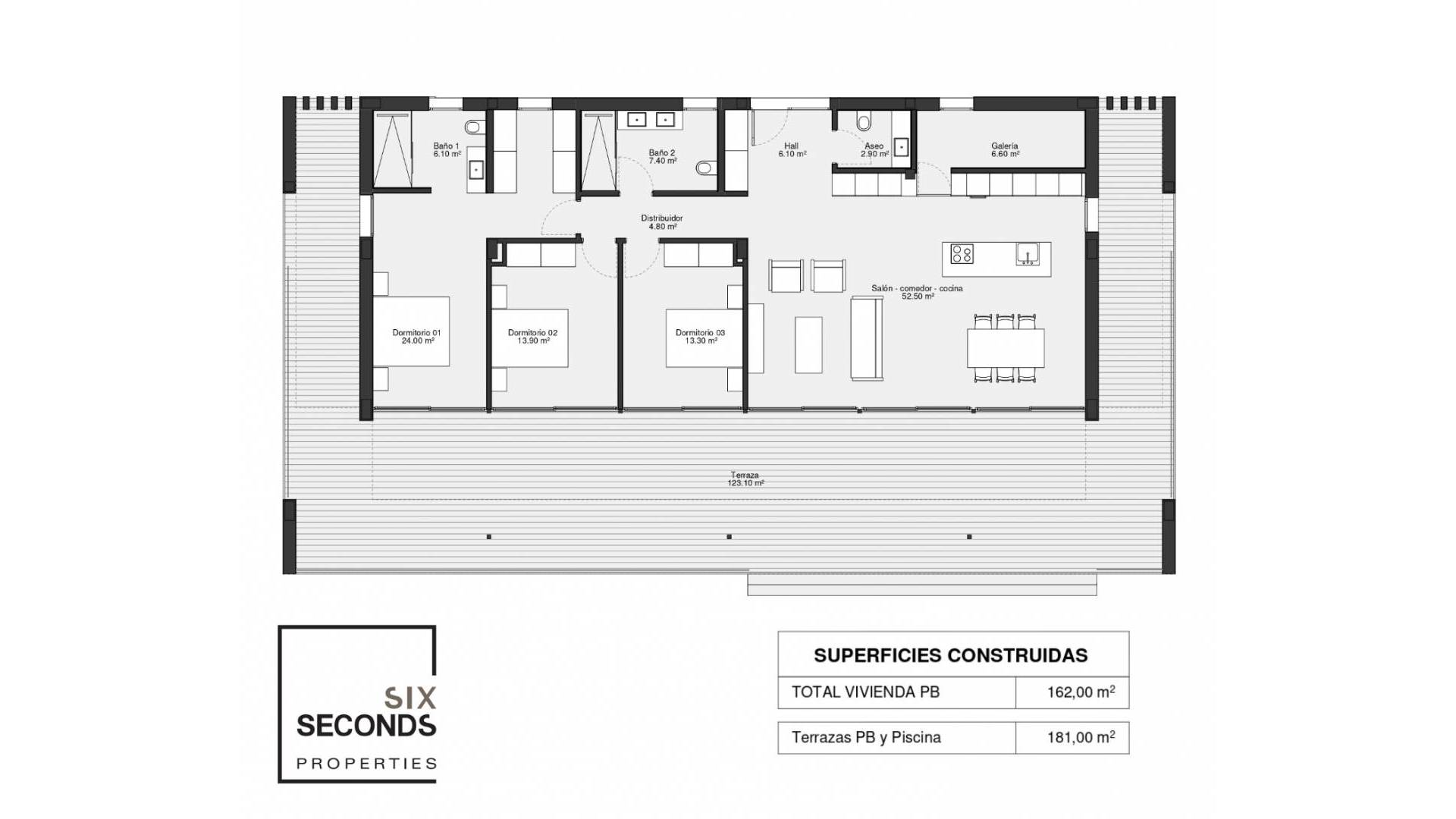 Neubau - Unabhängige Villa - Orihuela Costa - Las Colinas Golf