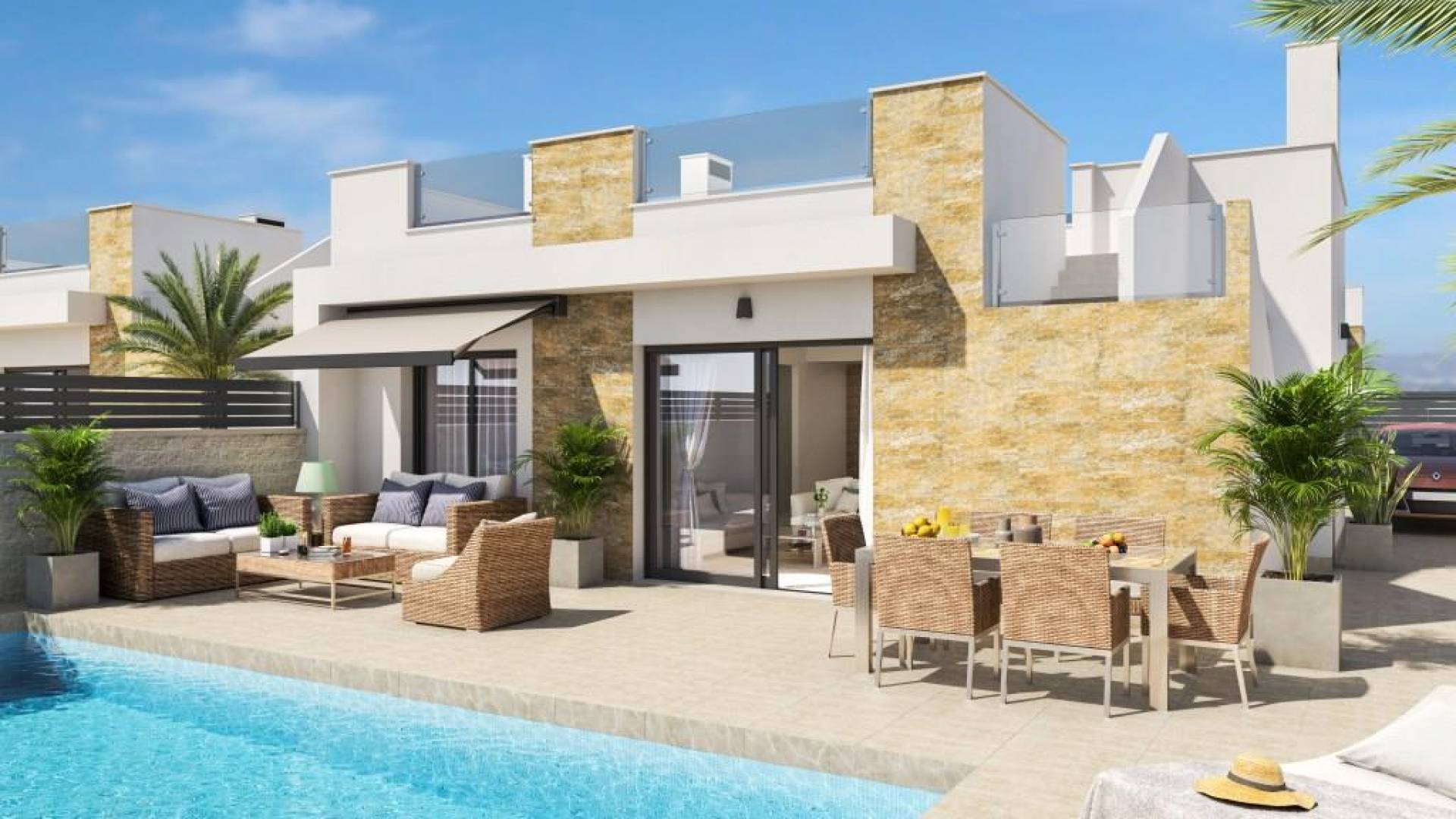 Neubau - Unabhängige Villa - San Fulgencio