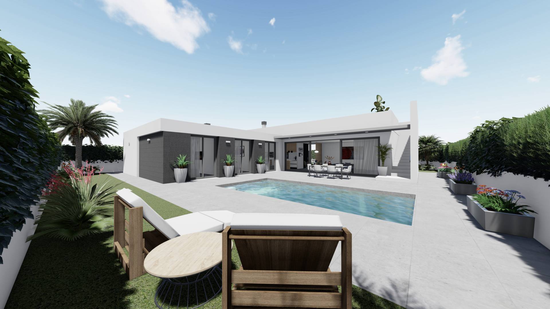 Neubau - Unabhängige Villa - San Juan de los Terreros