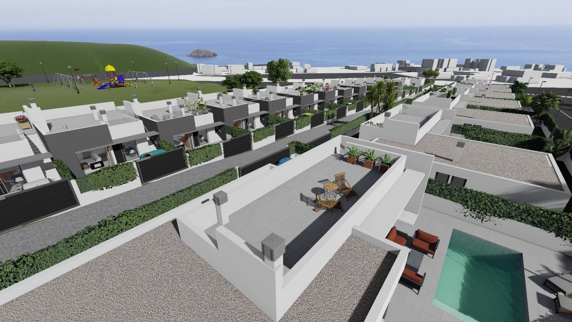 Neubau - Unabhängige Villa - San Juan de los Terreros