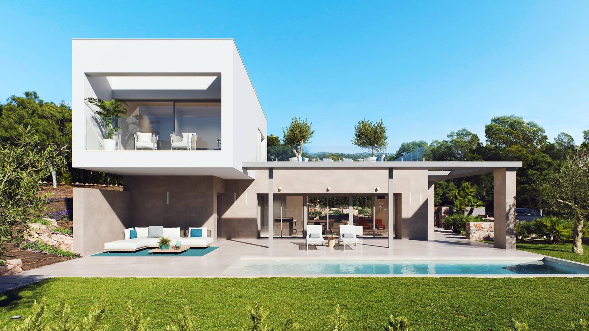 Neubau - Unabhängige Villa - San Miguel de Salinas - Las Colinas Golf