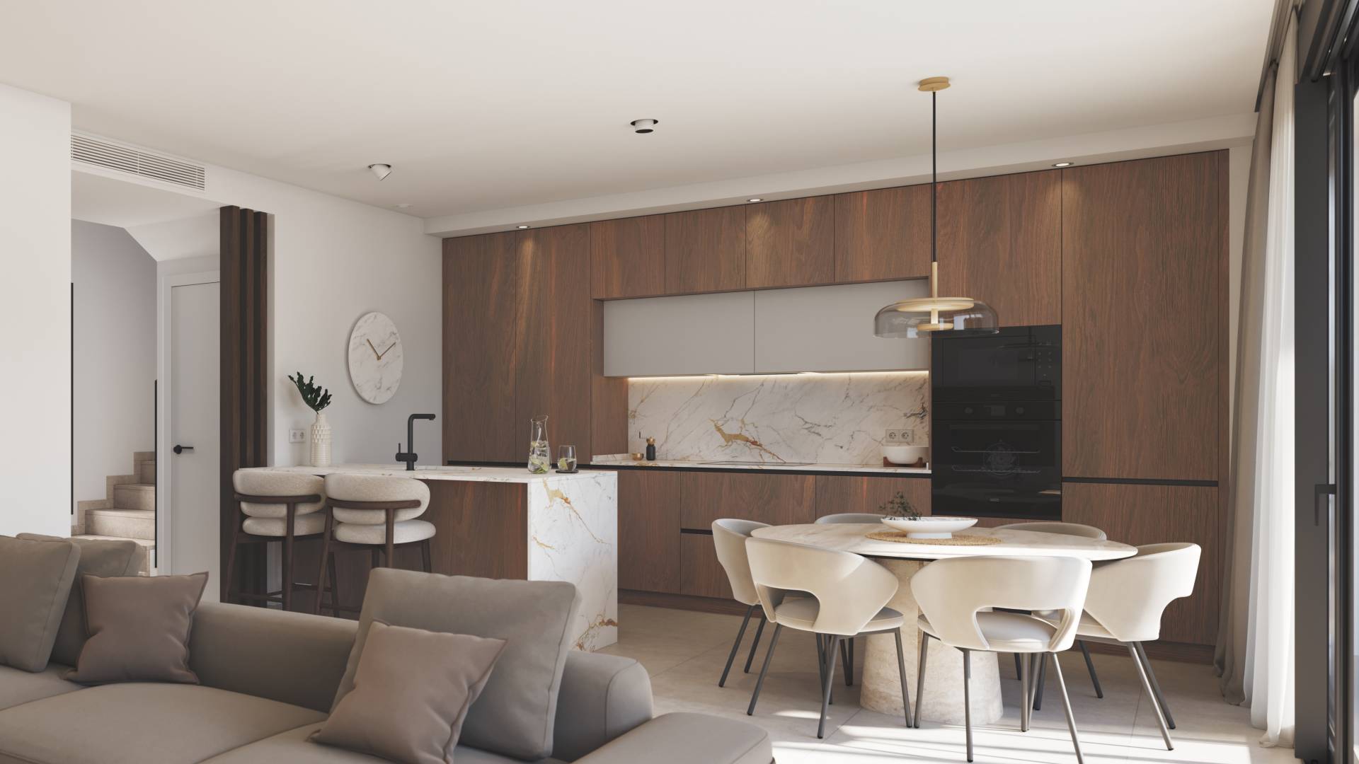 Neubau - Unabhängige Villa - Santiago de la Ribera - 