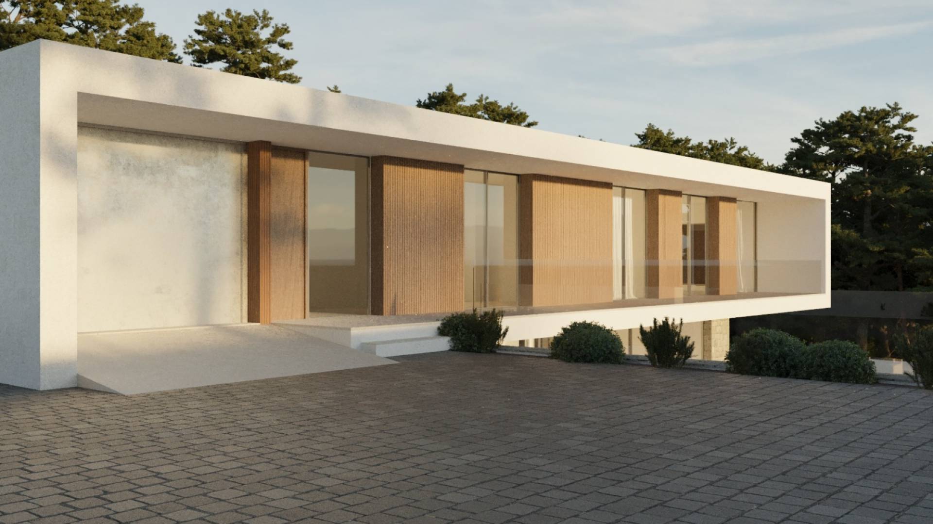 Neubau - Unabhängige Villa - Teulada