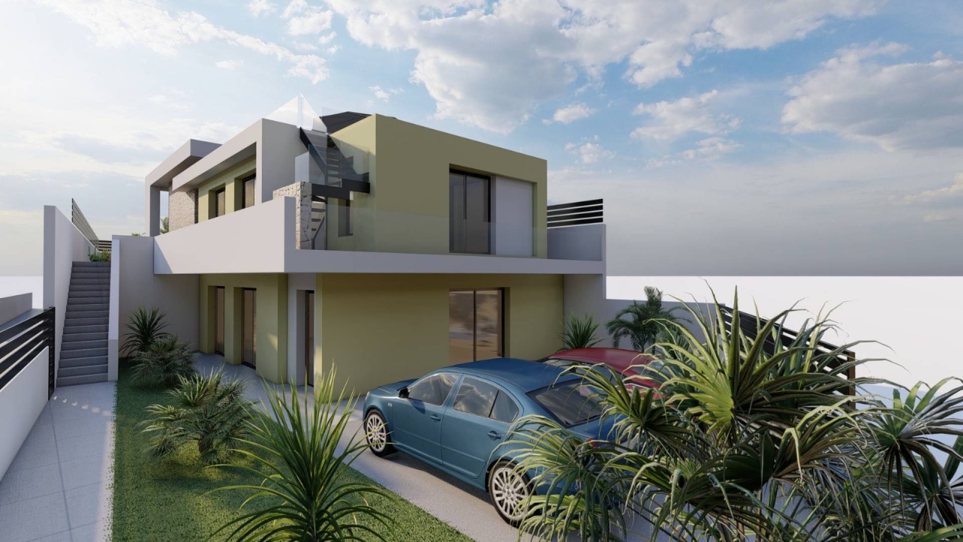 Neubau - Unabhängige Villa - Torrevieja - Los balcones