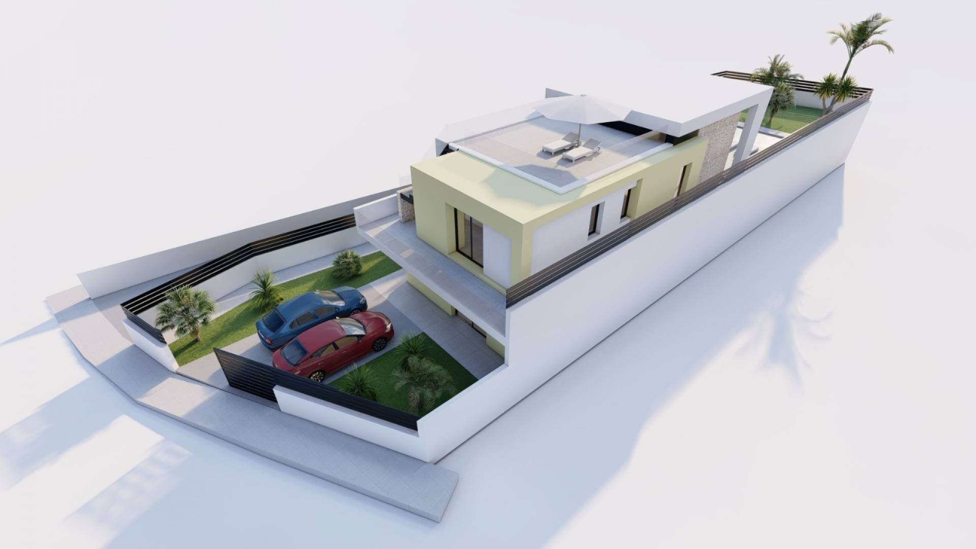 Neubau - Unabhängige Villa - Torrevieja - Los balcones