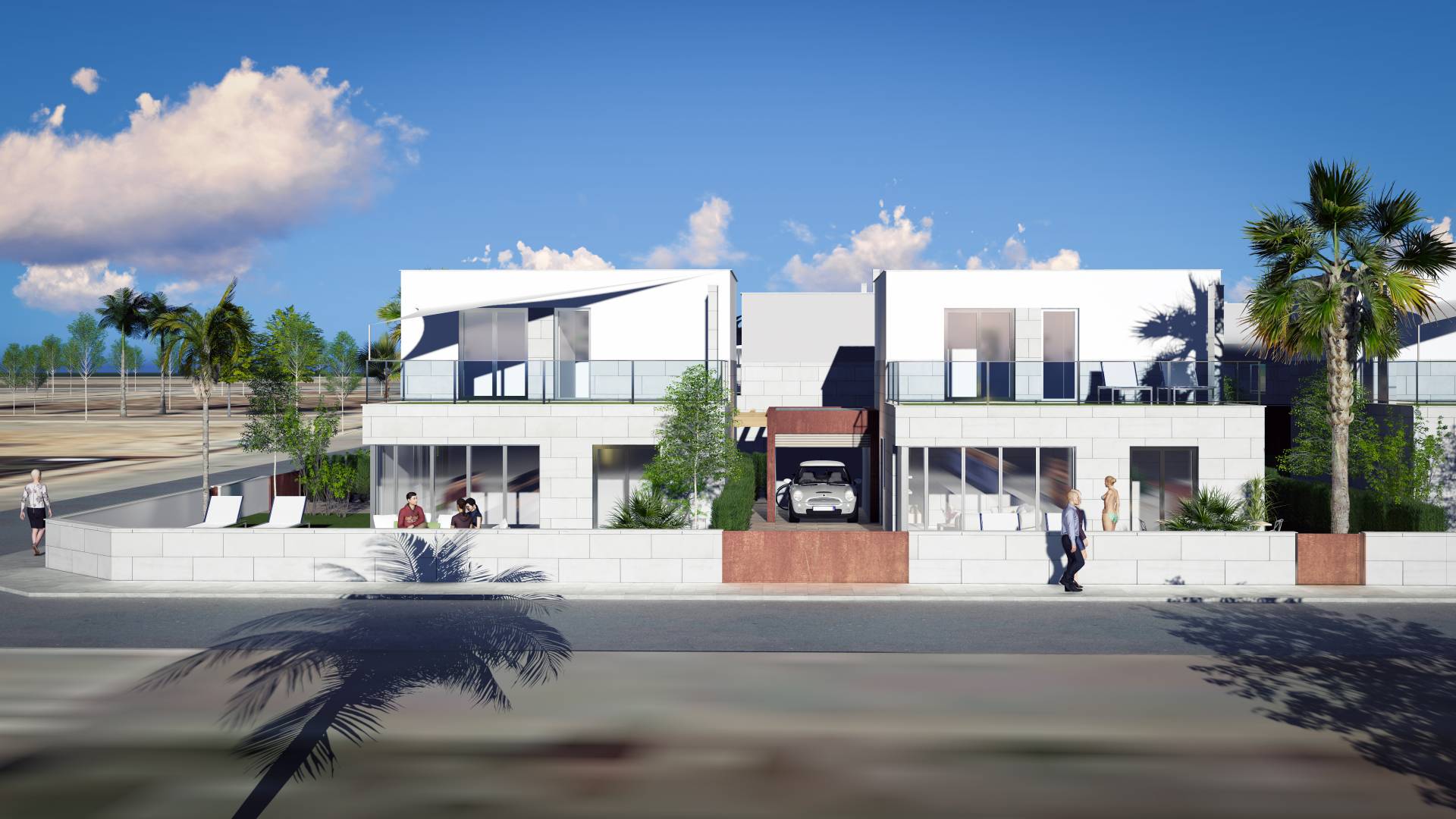 Neubau - Unabhängige Villa - 