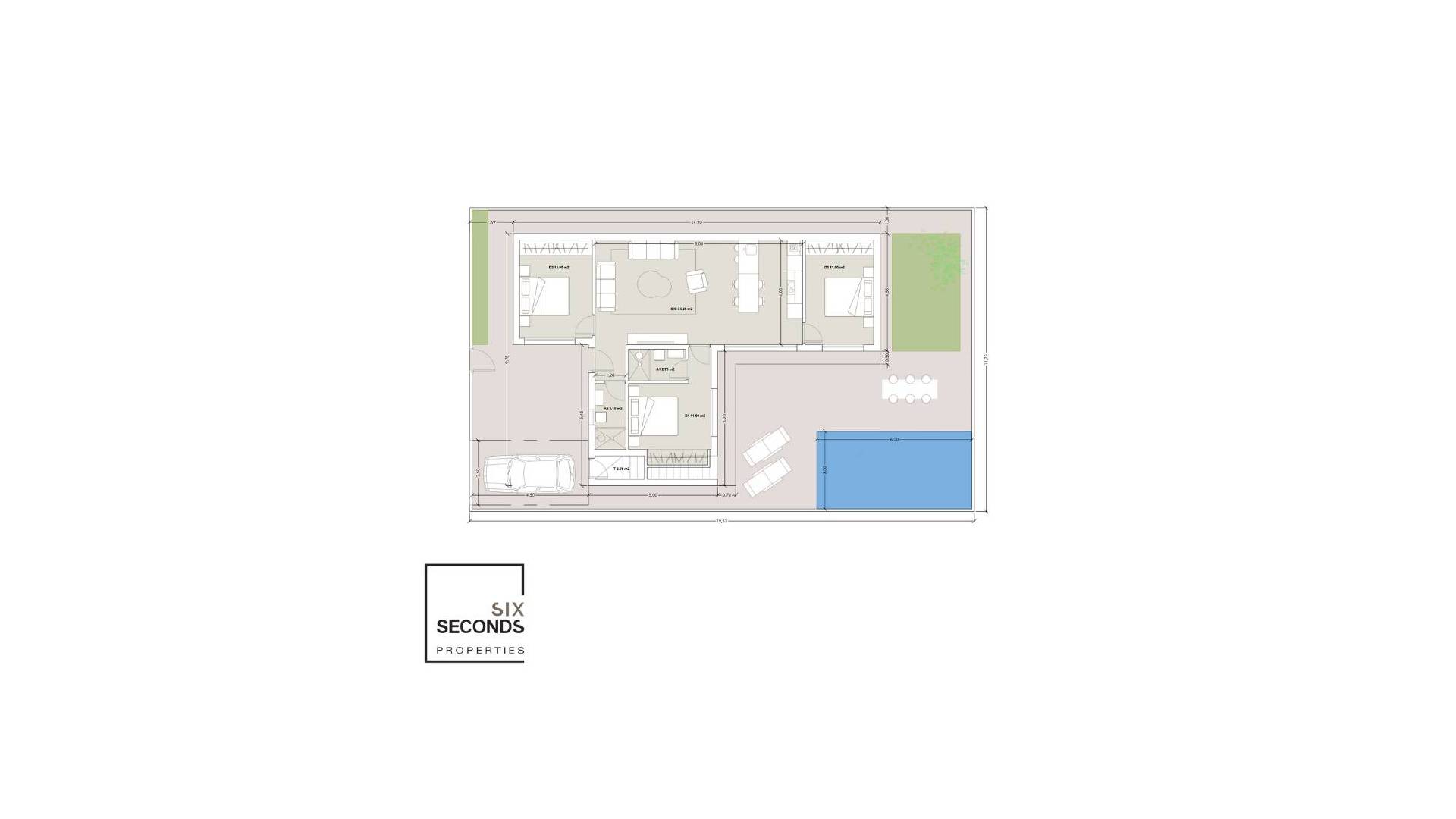 Neubau - Unabhängige Villa - 