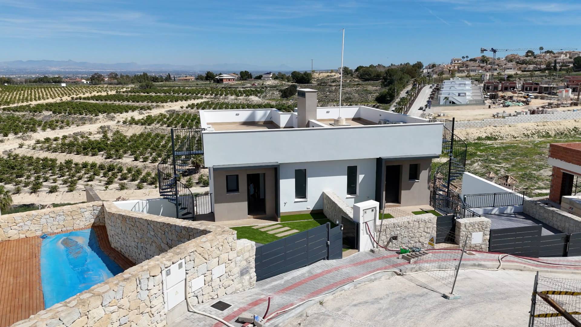 Neubau - Villa / Doppelhaushälfte - Algorfa - La Finca Golf