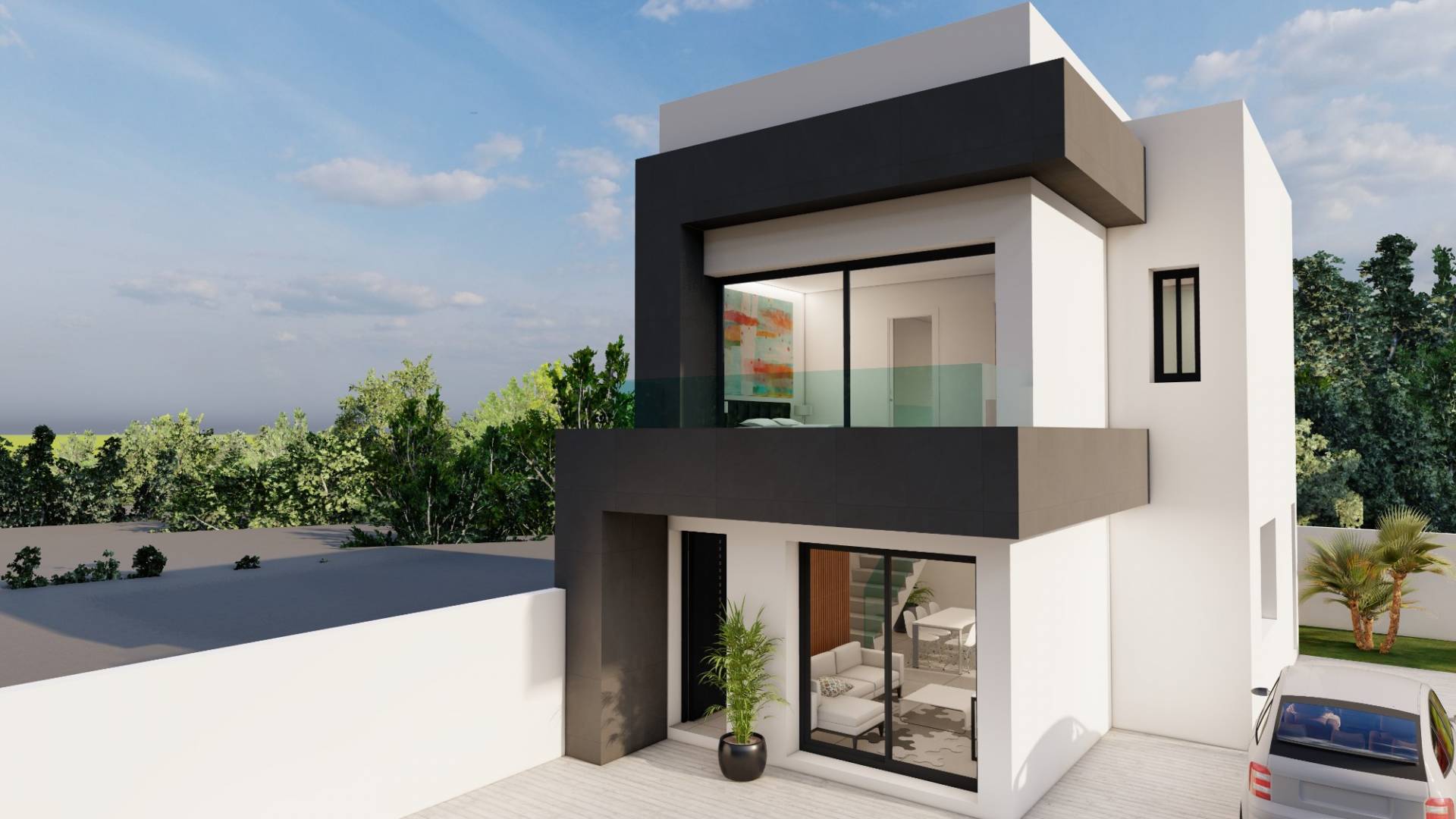 Neubau - Villa / Doppelhaushälfte - Almoradi - Las Heredades