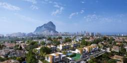 Neubau - Villa / Doppelhaushälfte - Calpe - Pueblo