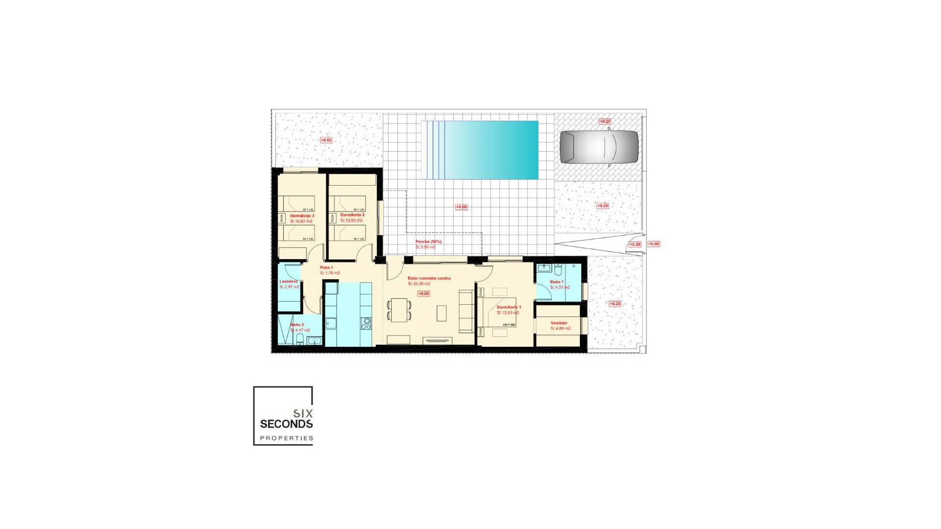 Neubau - Villa / Doppelhaushälfte - Daya Nueva