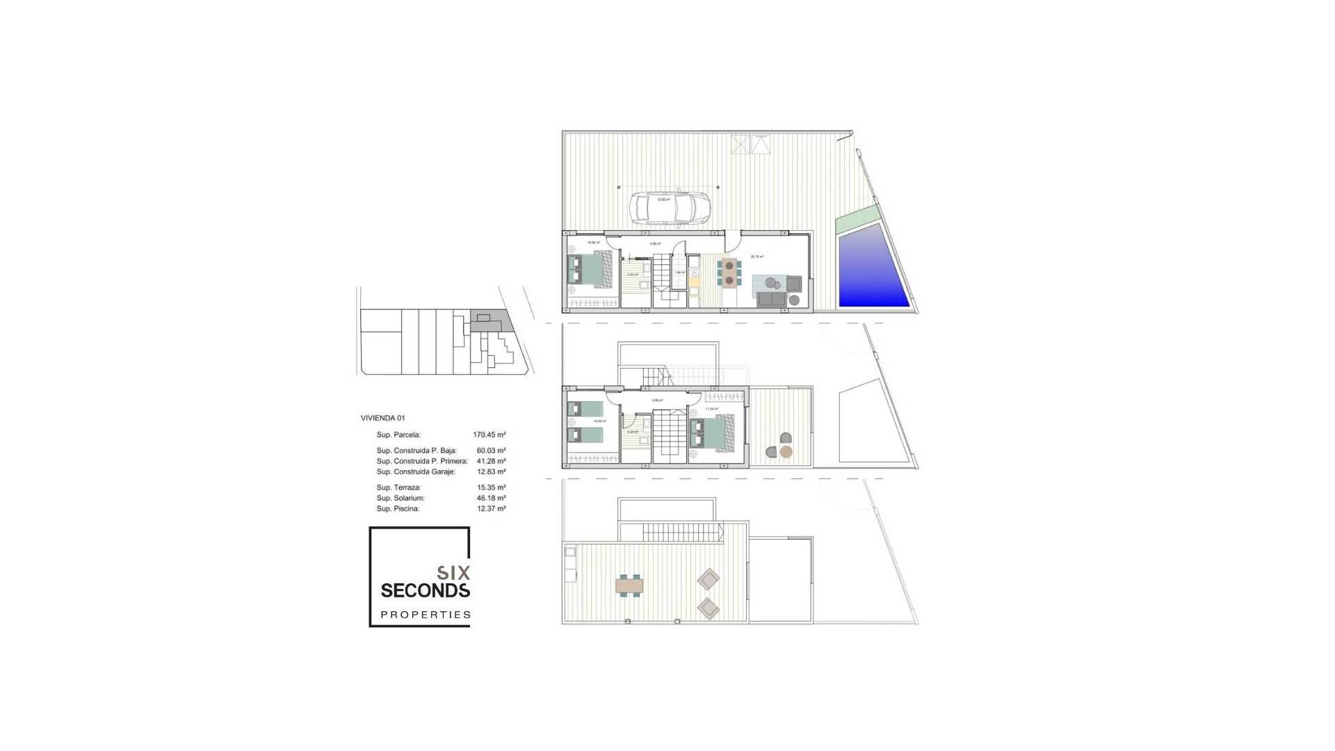 Neubau - Villa / Doppelhaushälfte - Los Alcázares