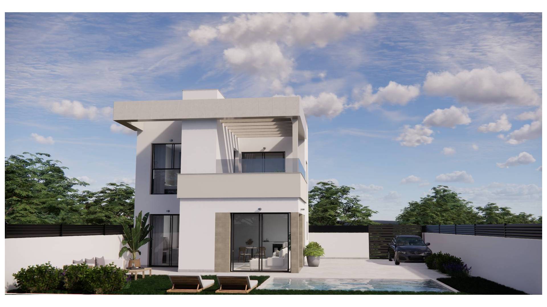 Neubau - Villa / Doppelhaushälfte - Orihuela - VIstabella golf