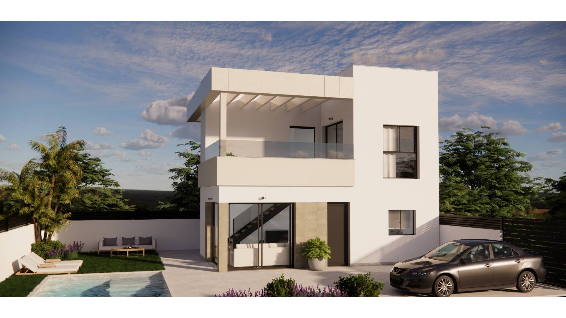 Neubau - Villa / Doppelhaushälfte - Orihuela - VIstabella golf