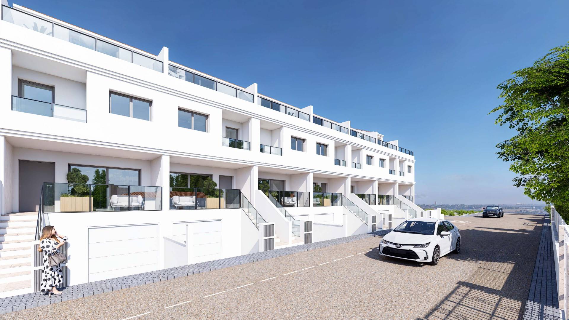 Neubau - Villa / Doppelhaushälfte - Rafal