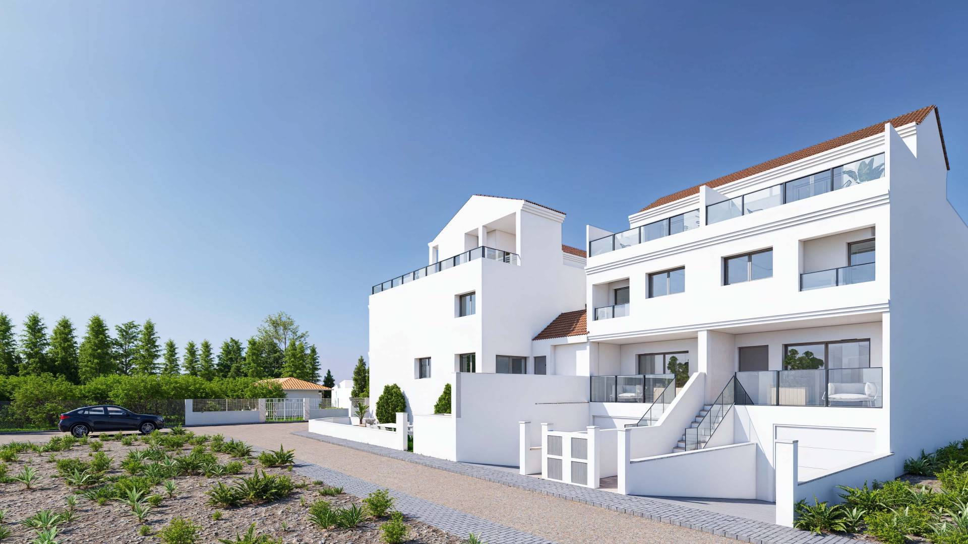 Neubau - Villa / Doppelhaushälfte - Rafal