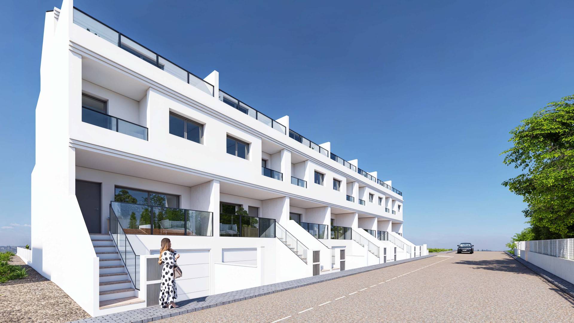 Neubau - Villa / Doppelhaushälfte - Rafal