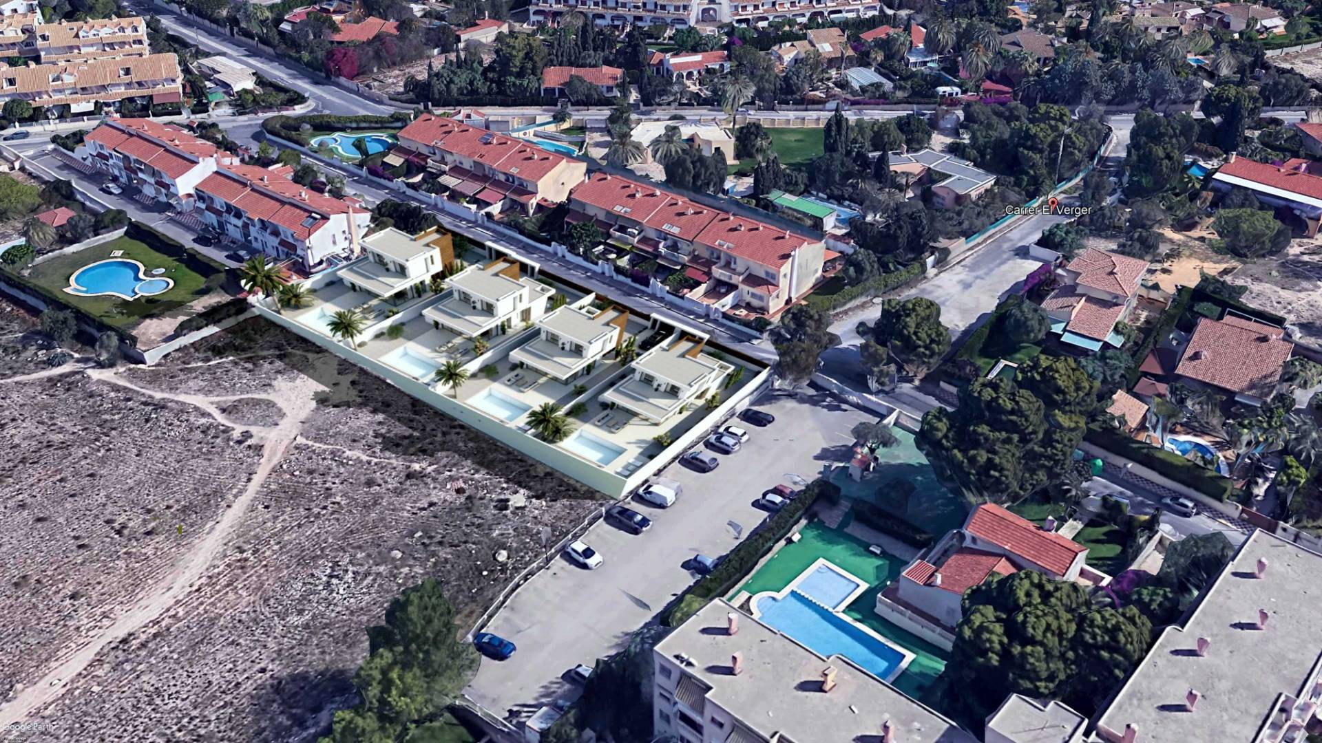 Neubau - Villa / Doppelhaushälfte - San Juan Alicante - Playa de San Juan