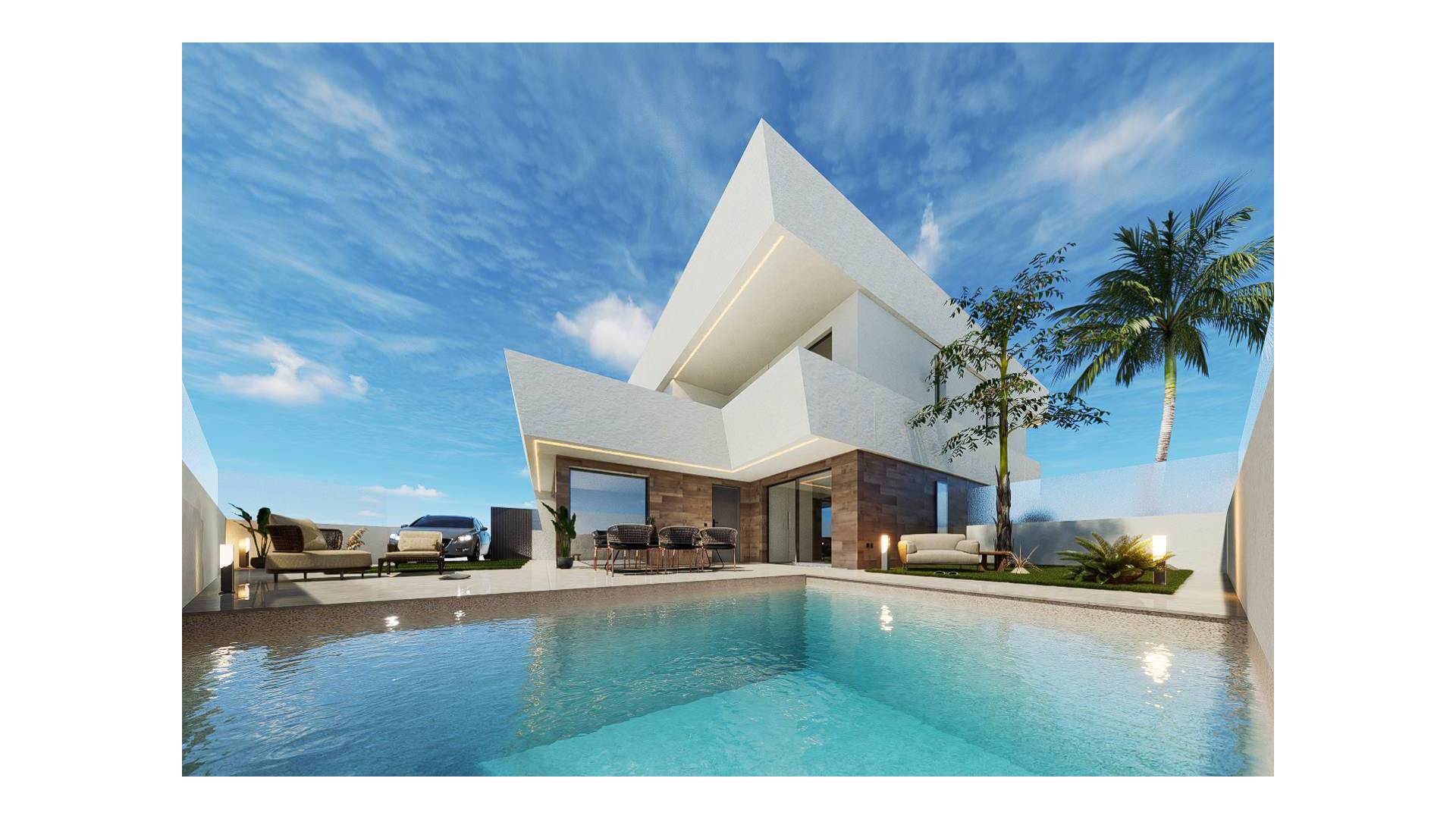 Neubau - Villa / Doppelhaushälfte - San Pedro del Pinatar