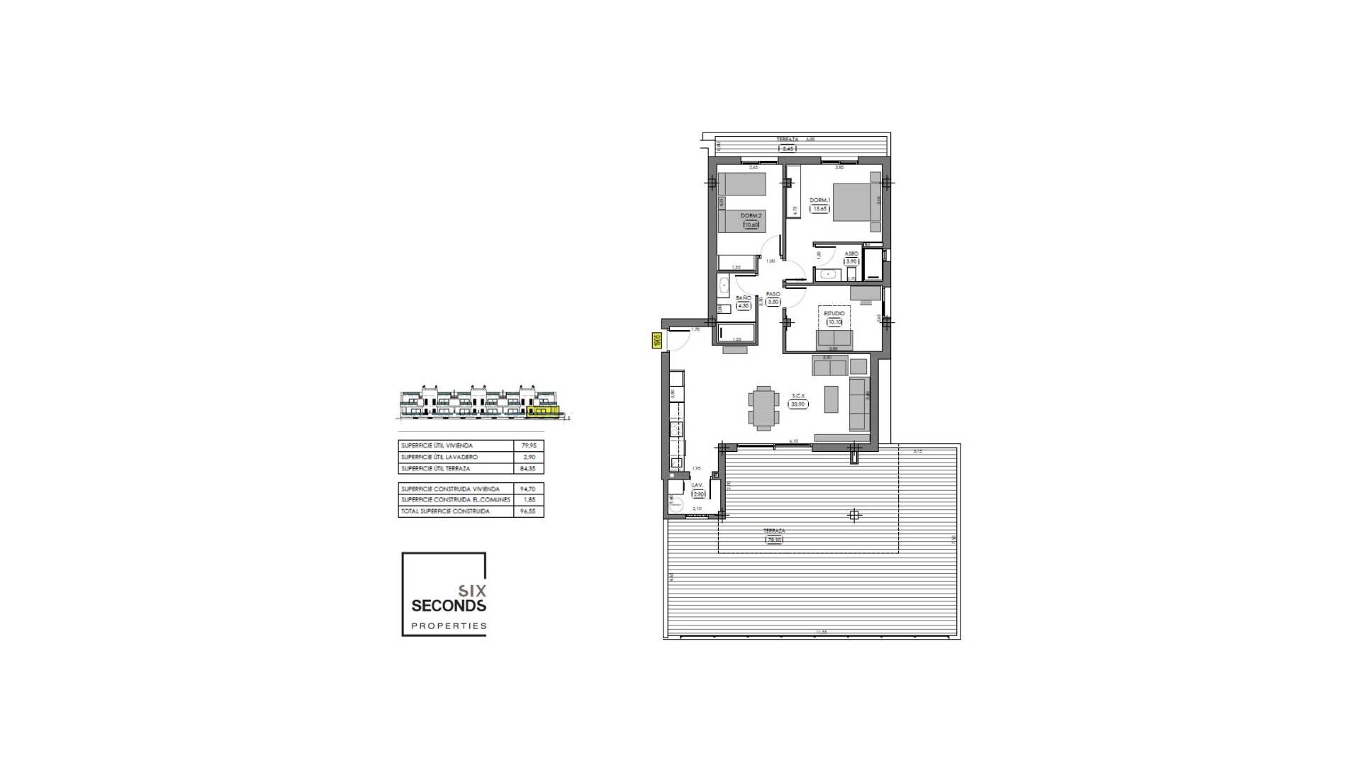 Neubau - Wohnung - Algorfa - La Finca Golf