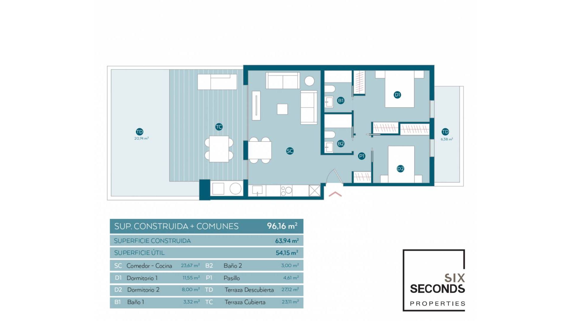 Neubau - Wohnung - Arenales del Sol - Arenales