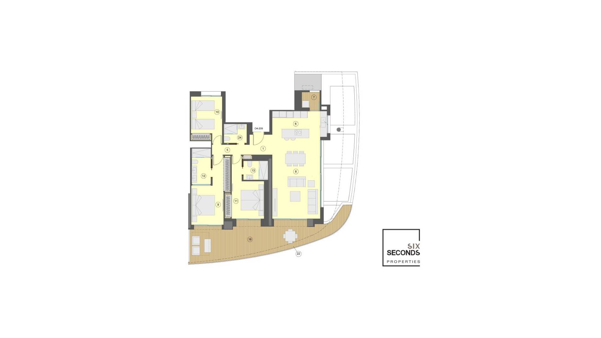 Neubau - Wohnung - Benidorm - Zona de Poniente