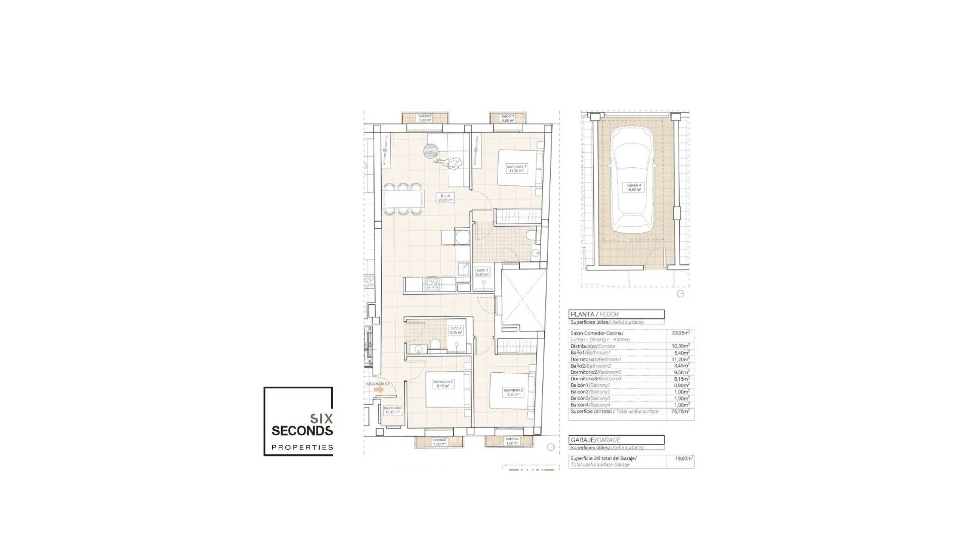 Neubau - Wohnung - Hondón de las Nieves