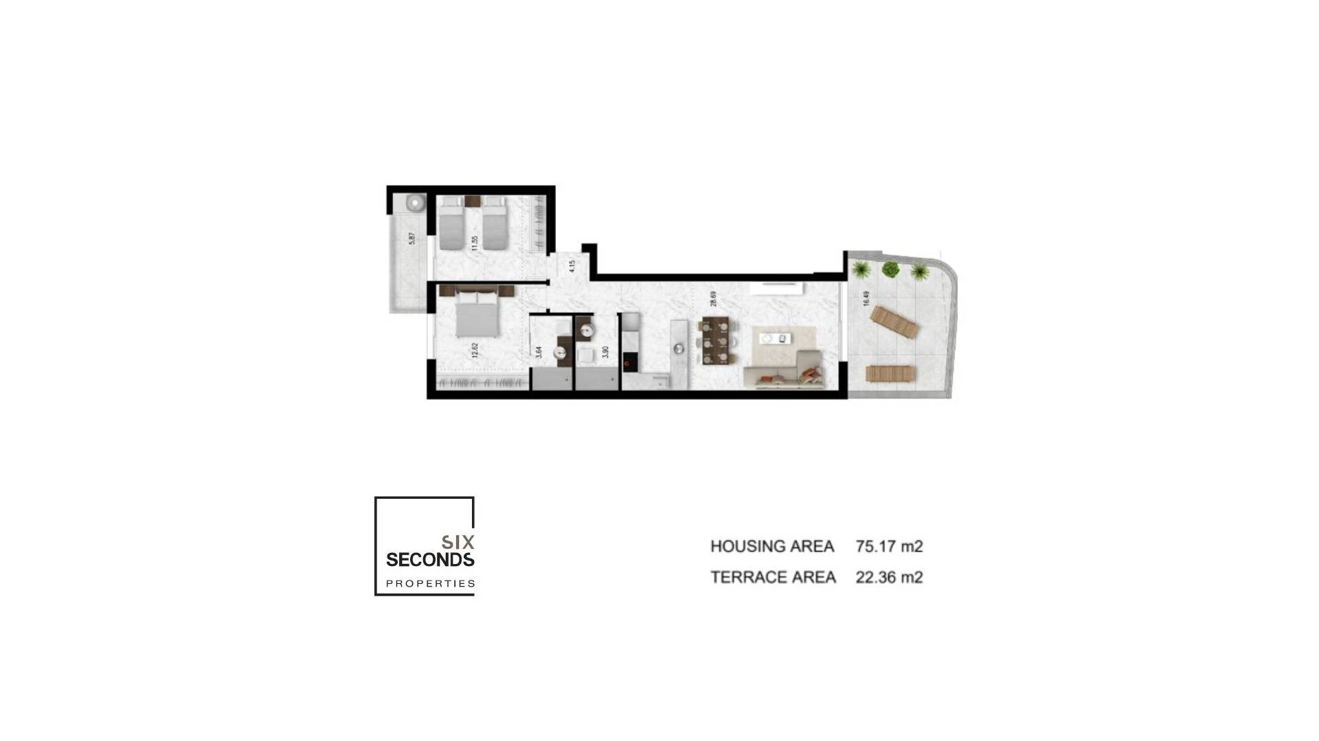 Neubau - Wohnung - Orihuela Costa - Cabo Roig