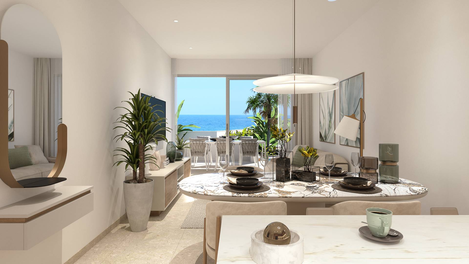 Neubau - Wohnung - Orihuela Costa - Mil Palmeras