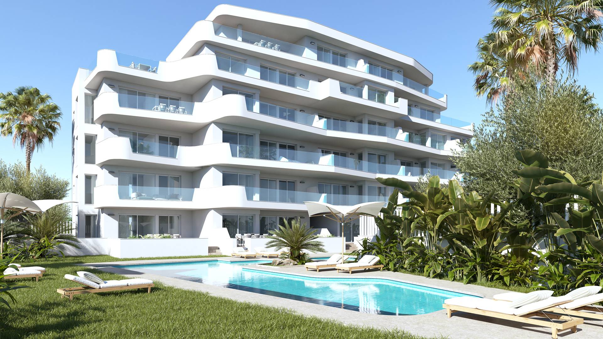 Neubau - Wohnung - Orihuela Costa - Mil Palmeras