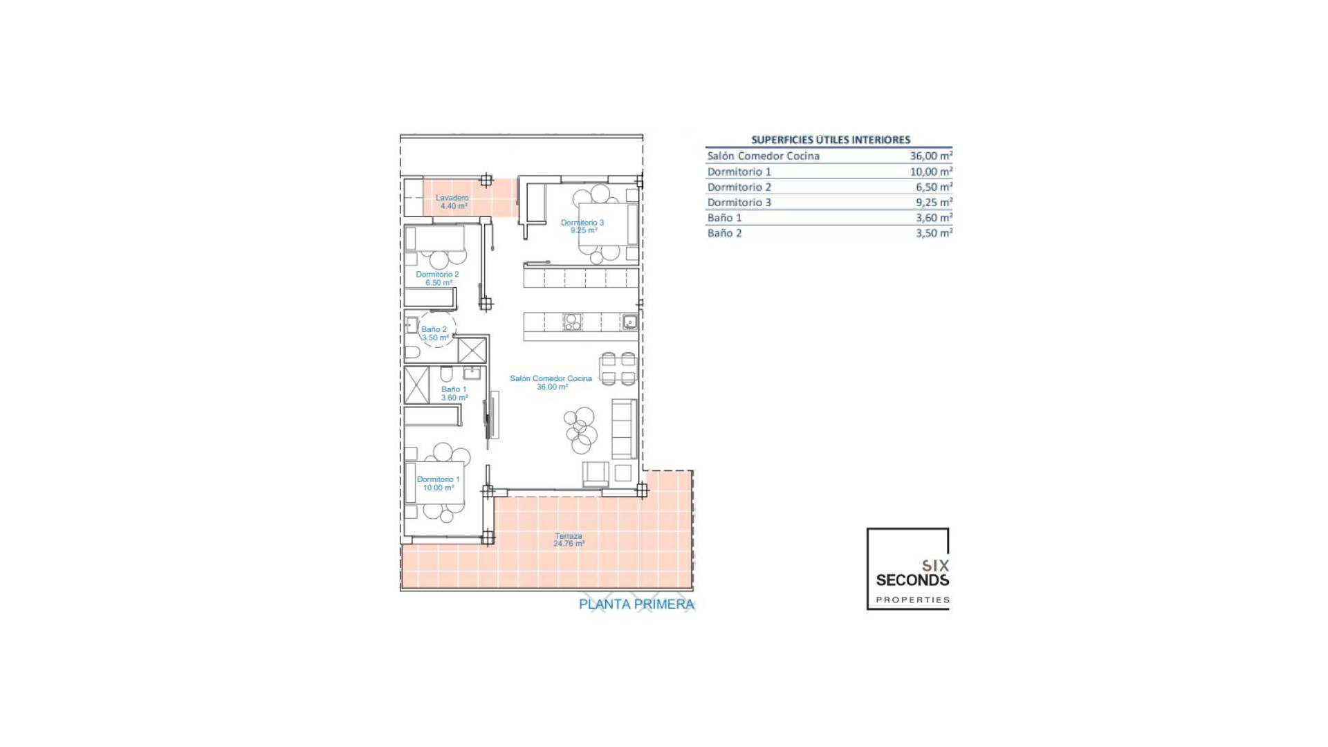 Neubau - Wohnung - Pilar de la Horadada
