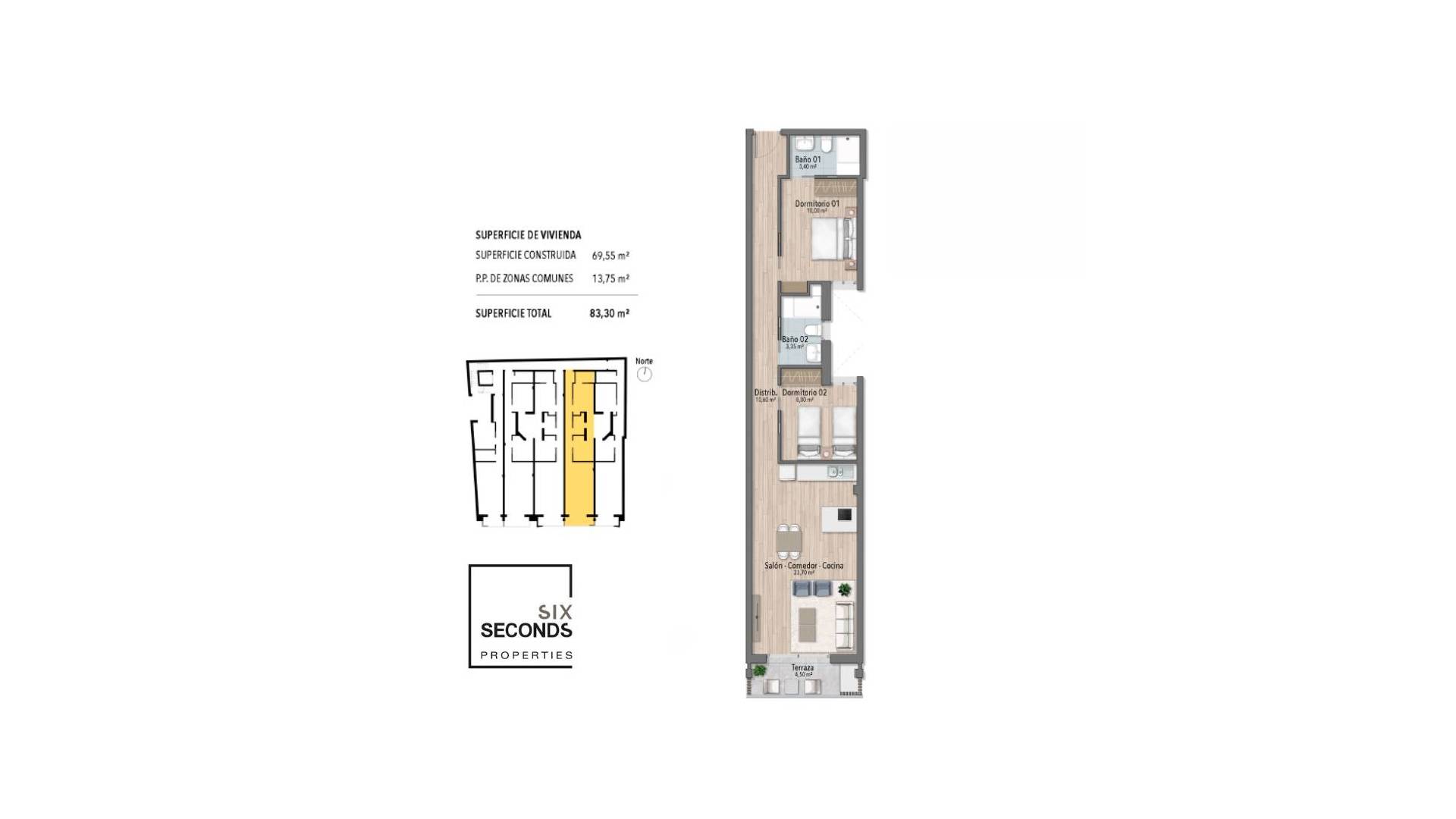 Neubau - Wohnung - Torrevieja - Playa del Cura