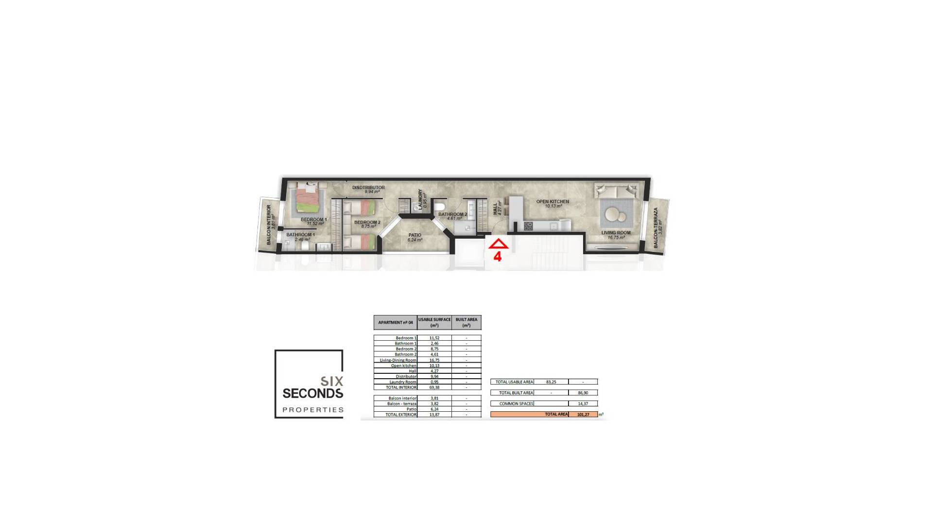 Neubau - Wohnung - Torrevieja - Playa del cura