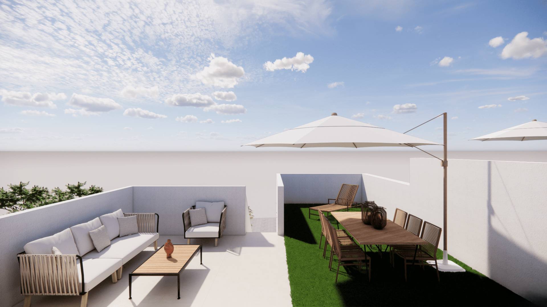 New Build - Adosado - Pilar de la Horadada