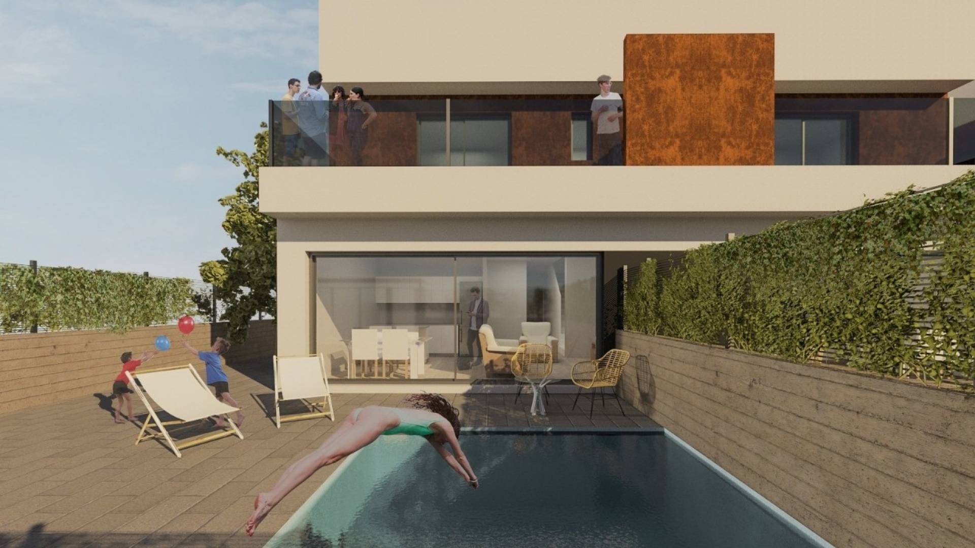 New Build - Adosado - Santiago de la Ribera