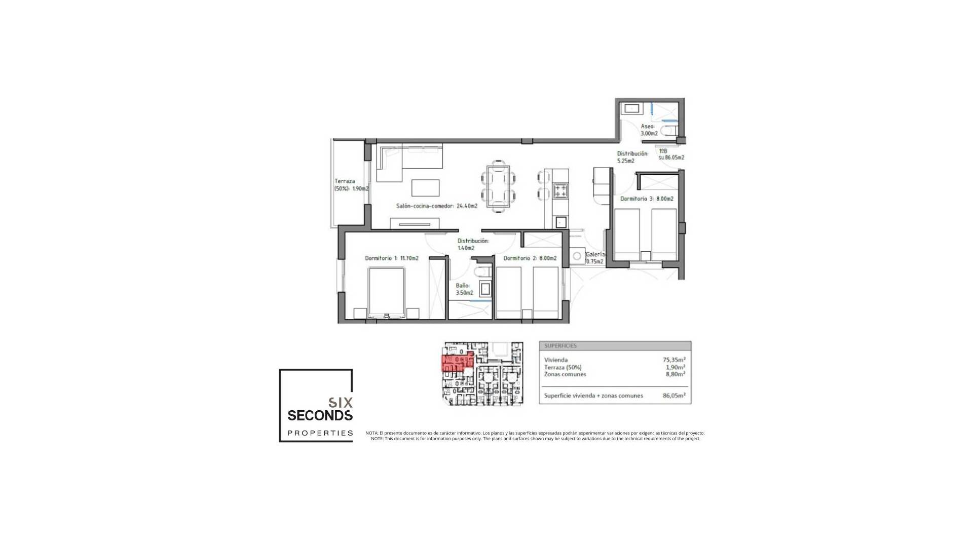 New Build - Apartamento - San Isidro