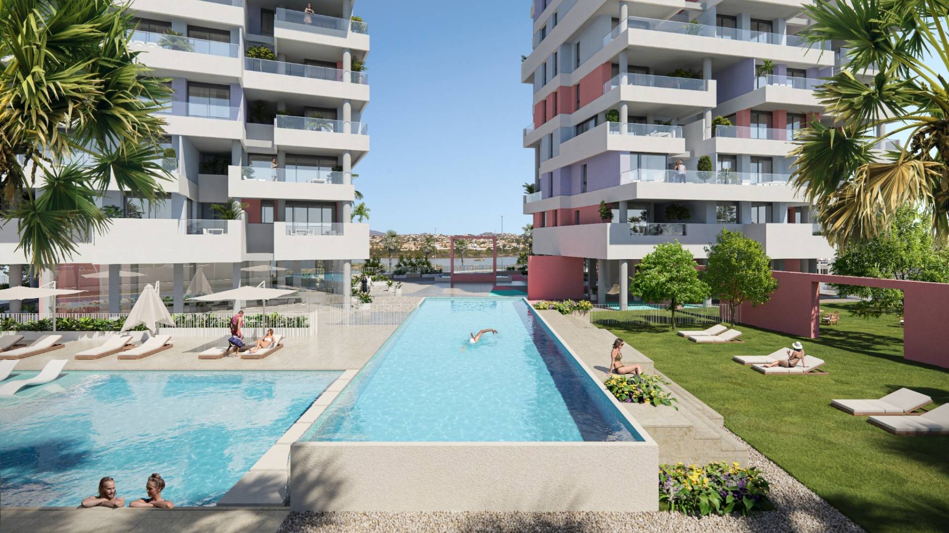 New Build - Apartment - Flat - Calpe - Zona Playa del Bol - Puerto