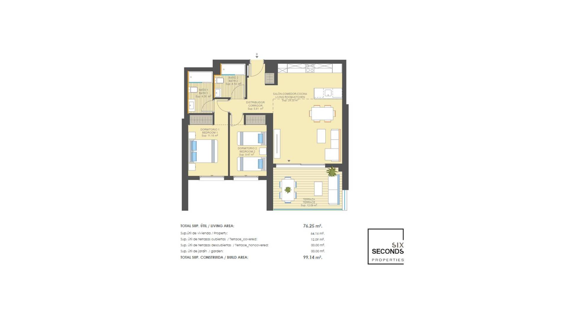 New Build - Apartment - Flat - Orihuela Costa - Dehesa de Campoamor